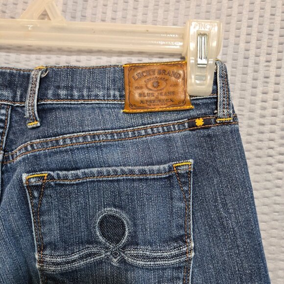 Lucky Brand Sofia Boot Cut Zip Up Jeans Size 6 / 28 Regular - Picture 5 of 9